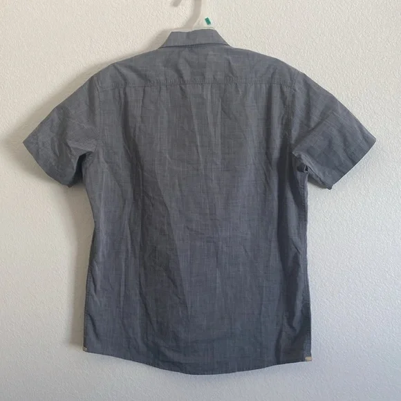 KUHL Men's Gray Short Sleeve Shirt Size M - Picture 4 of 6